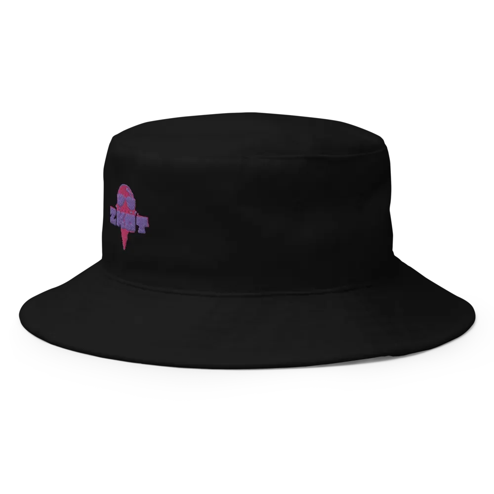 Pink Logo ZKOT Bucket Hat - Show your Support with Style - Headwear - 100% Cotton Twill product image (2)