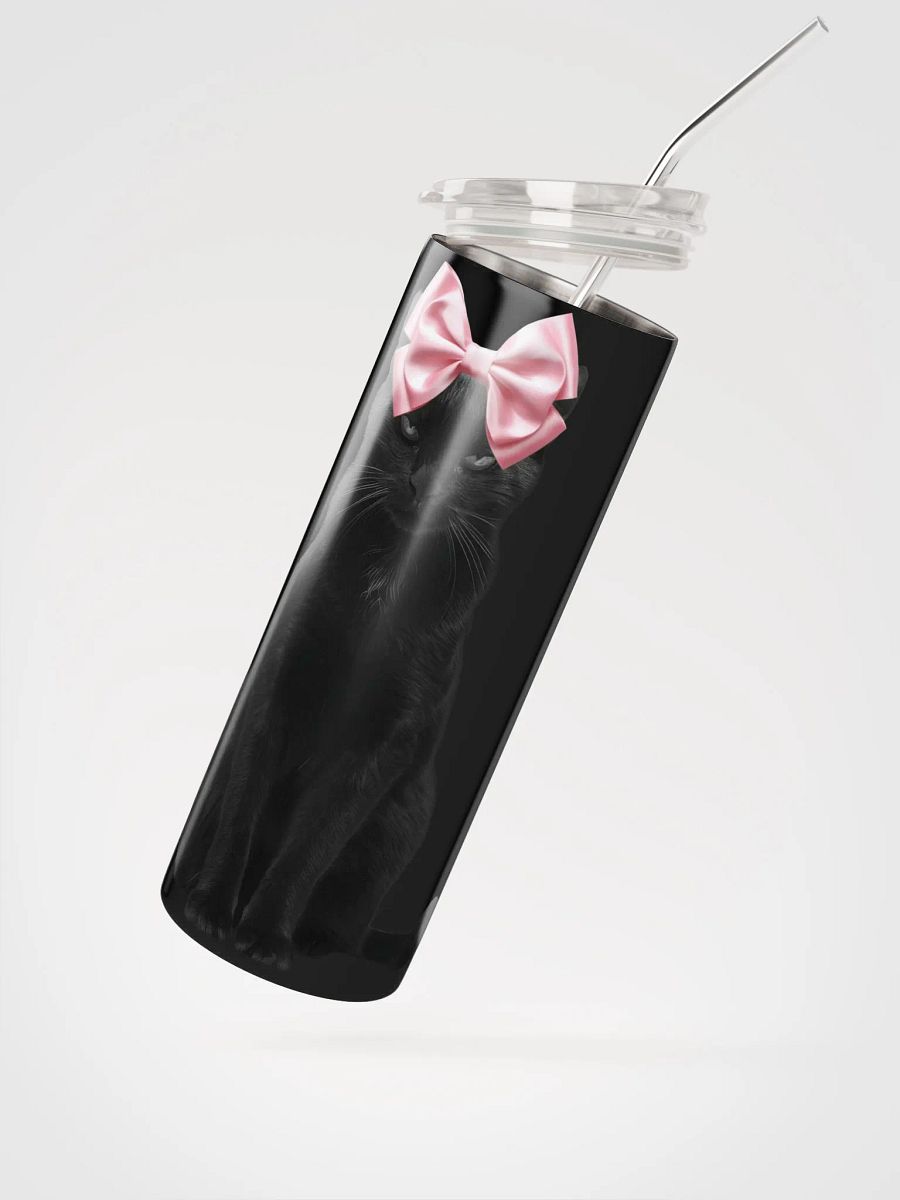 Midnight Whiskers Stainless Steel Tumbler product image (2)