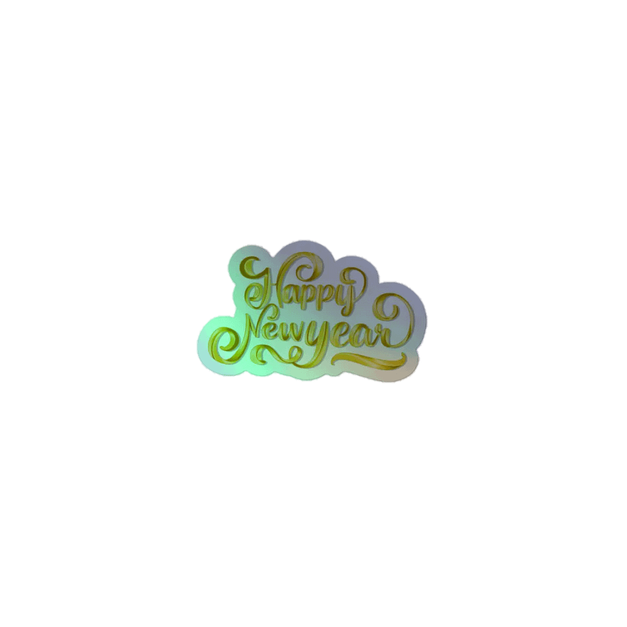 Happy new year STICKER product image (1)