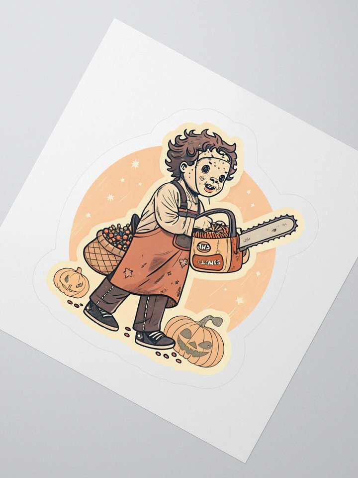 Lil' Chainsaw Masker Kiss Sticker product image (6)