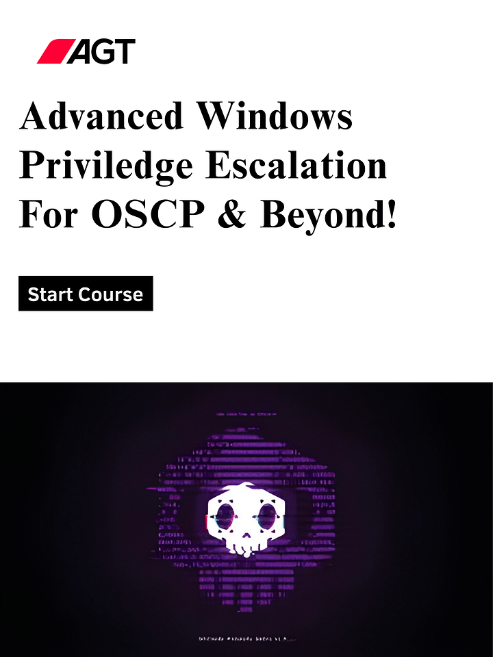 Advanced Windows Priviledge Escalation For OSCP & Beyond! product image (1)