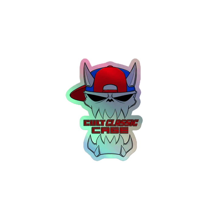 CULT CLASSIC CAGE Holographic Sticker product image (1)