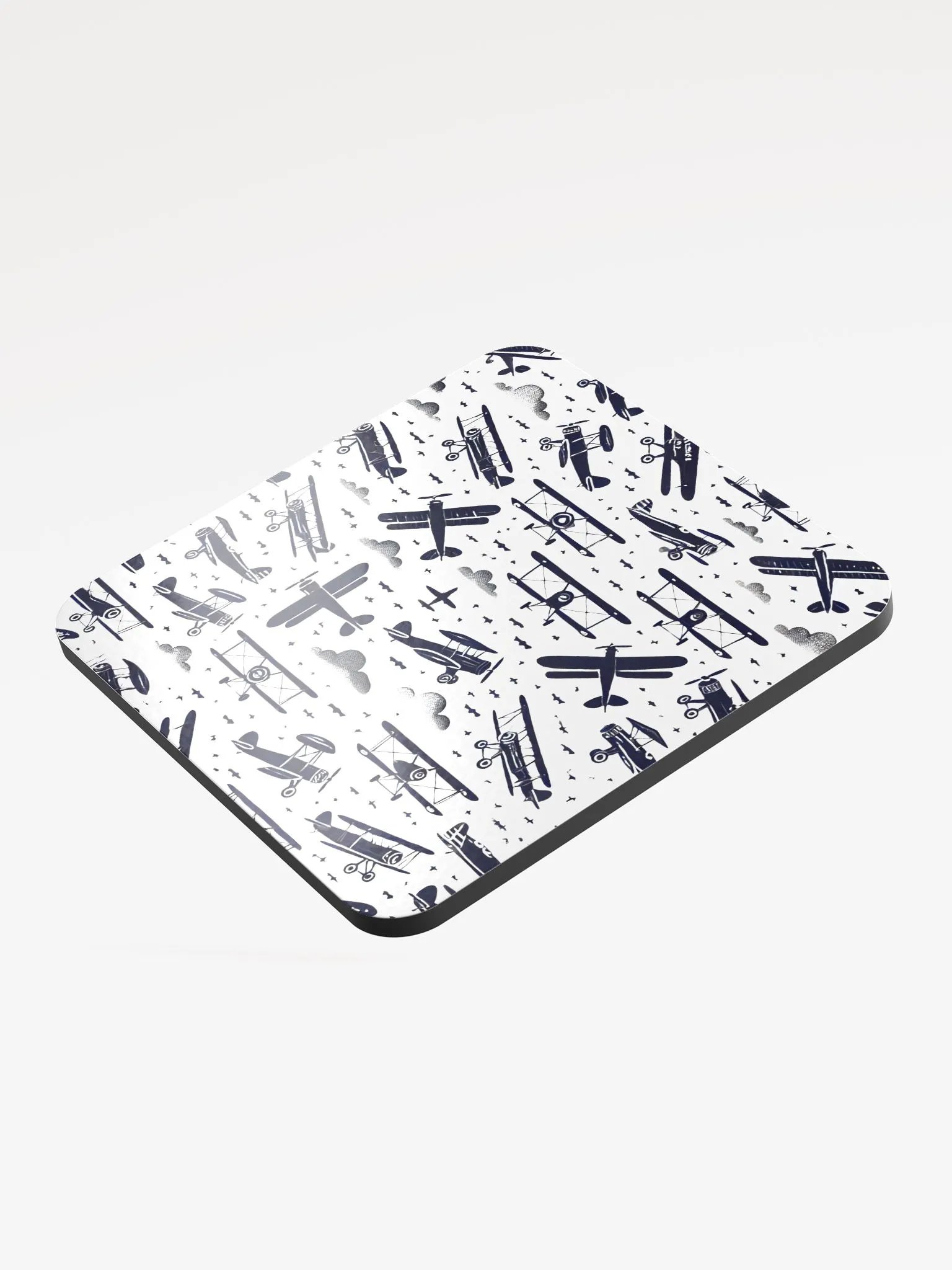 Aviation Scatter Glossed Cork Coaster product image (3)
