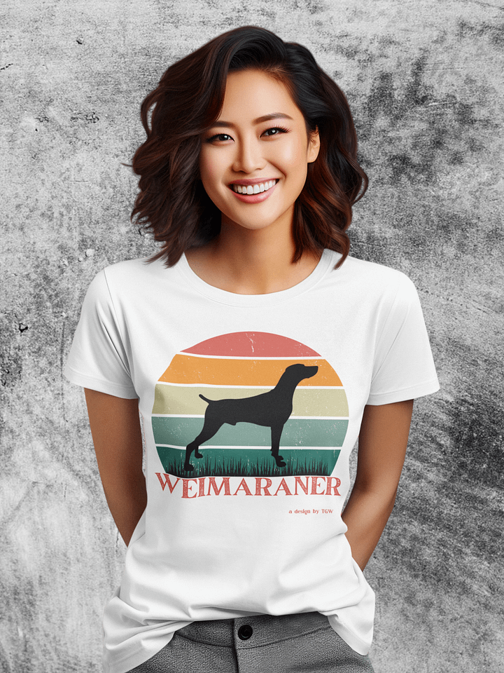 Vintage Weim - Stanley/Stella Women's Fitted Eco Tee product image (1)