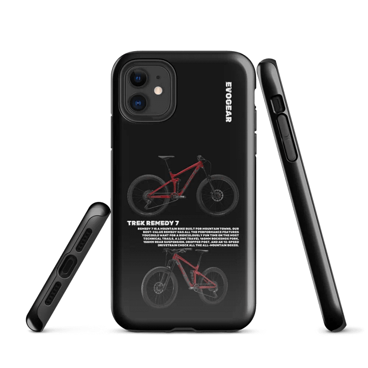 Black Trek Remedy 7 iPhone Case product image (1)