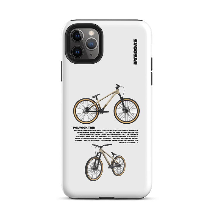 White Polygon Trid iPhone Case product image (51)