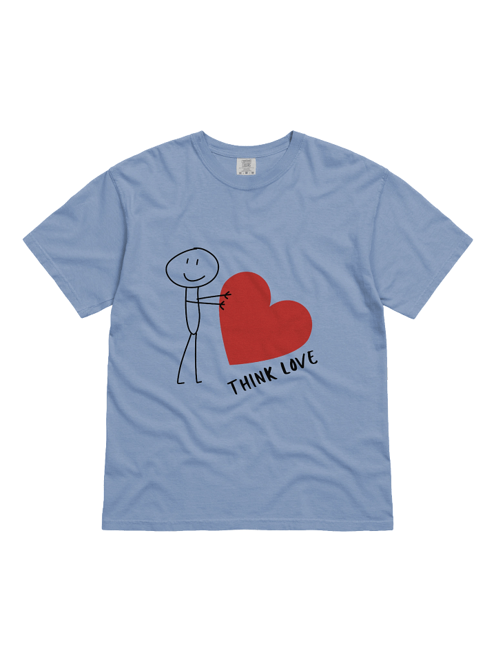 Think Love Heavyweight T-Shirt product image (13)