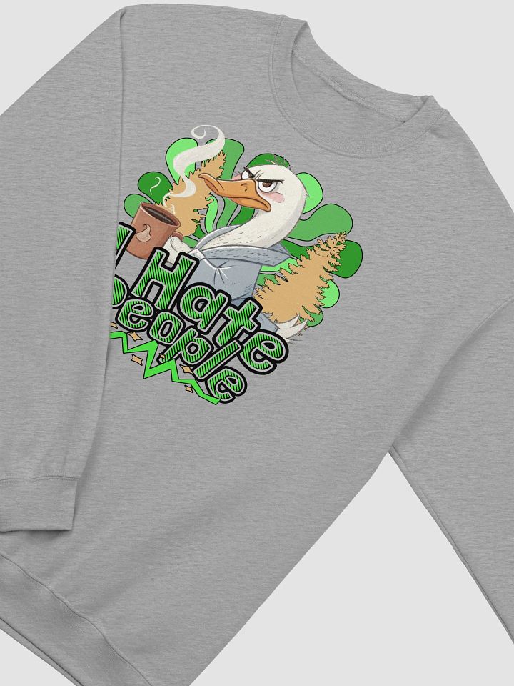 I Hate People Goose Angry Robe Crewneck Sweatshirt product image (20)