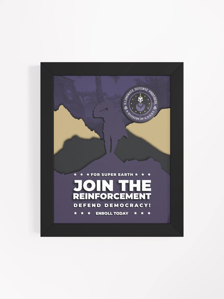 Illuminate Defense Protocol Recruitment Poster product image (16)