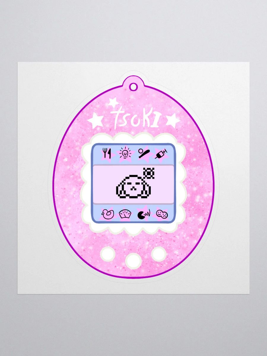 Tsuki the Moon Bunny Digital Pet Sticker product image (1)