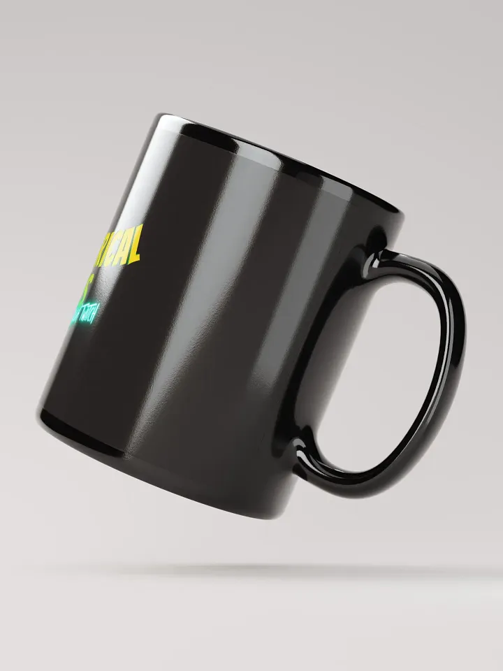 Black Channel Mug 11oz (colour logo) product image (2)