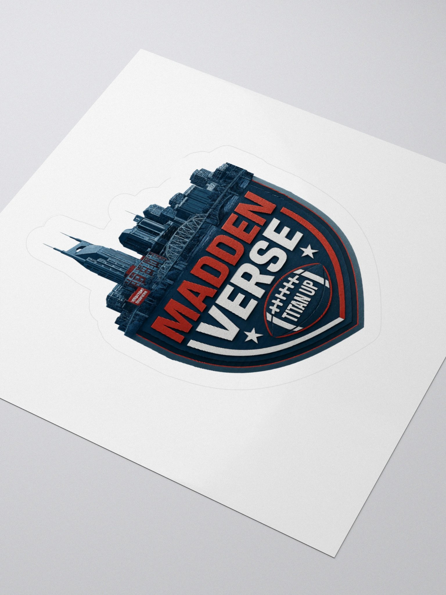 TITAN UP NASHVILLE SKYLINE STICKER product image (8)