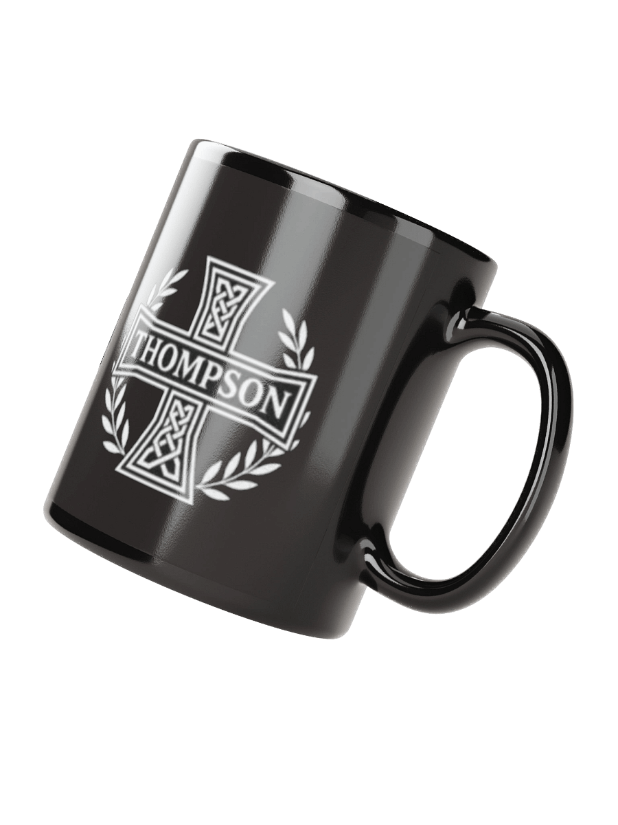 Ornate Cross Personalized Mug Thompson product image (2)