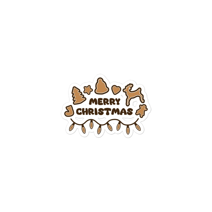 Merry Christmas - Gingerbread - Magnet product image (1)