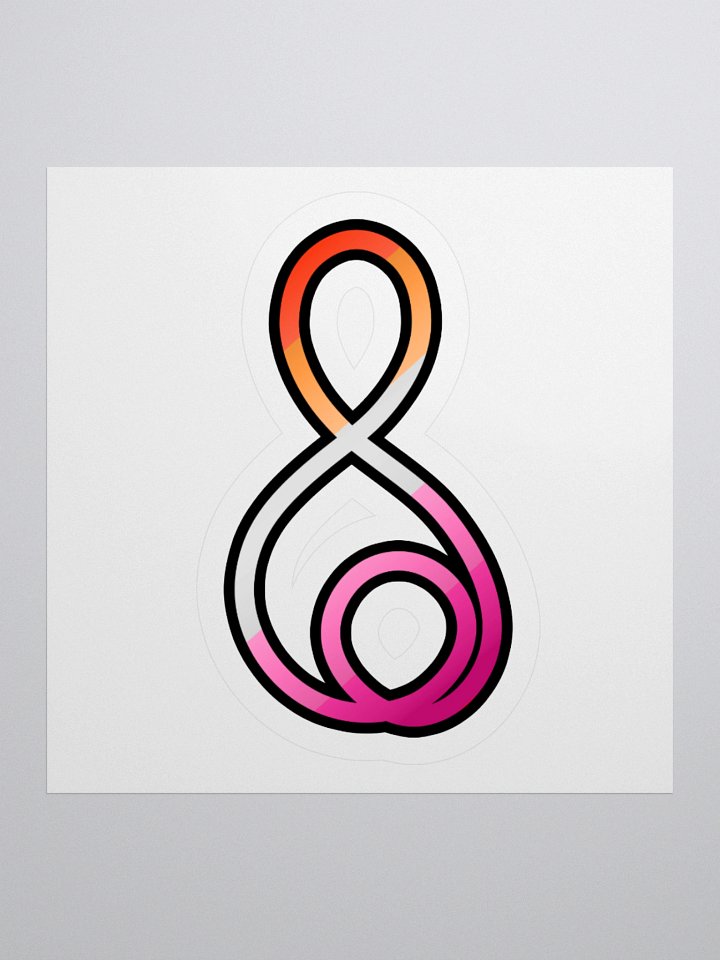 Treble Clef (Lesbian) - Kiss Cut Sticker product image (3)