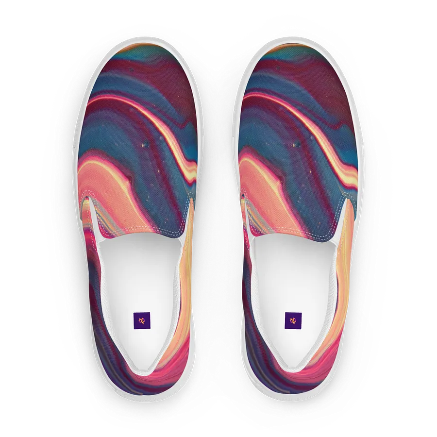 Abstract Slip-On Canvas Shoes product image (1)