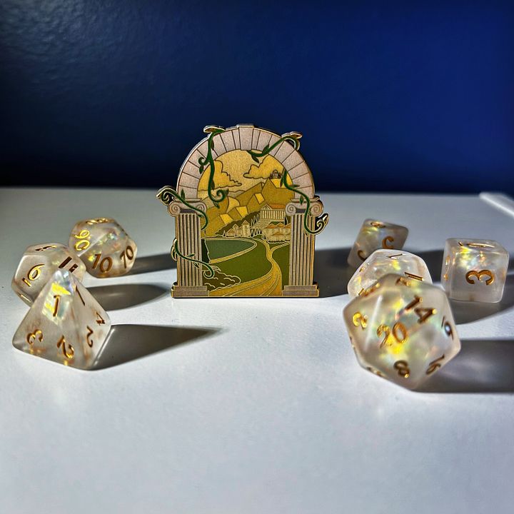 Magic Academy Collectable Enamel Pin #1: Odyssey Gate product image (1)
