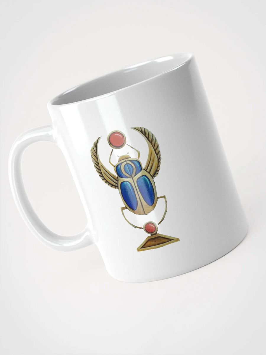 Egyptian Scarab Mug (White) product image (7)