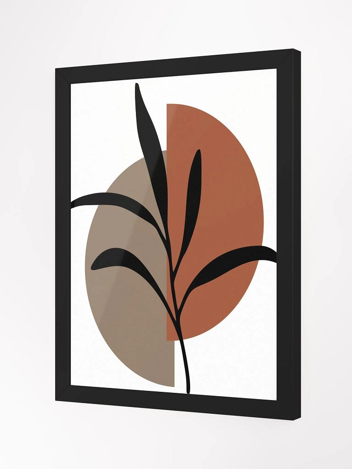 Botanical Geometric Fusion Poster product image (18)
