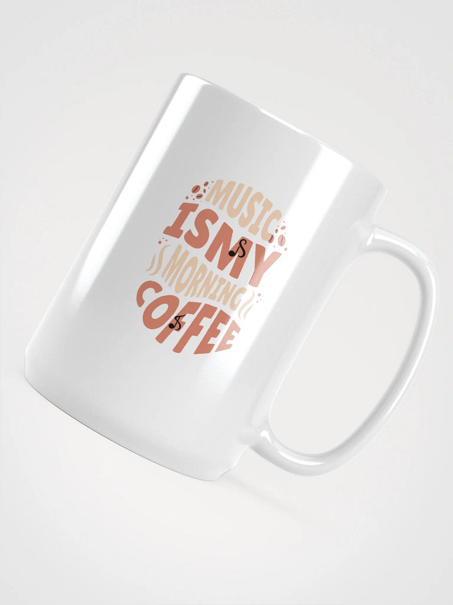 Music Coffee - White Glossy Mug product image (4)