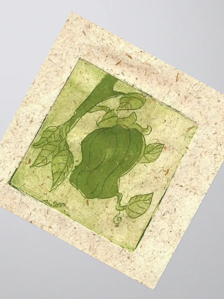 Green Paprika, Botanical Sticker product image (5)