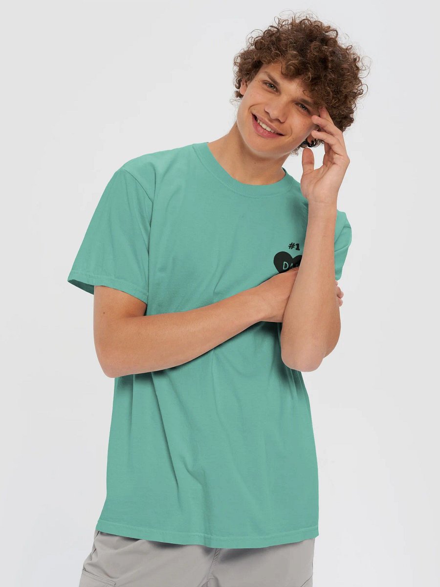 Number One Dad Heart T-Shirt product image (41)