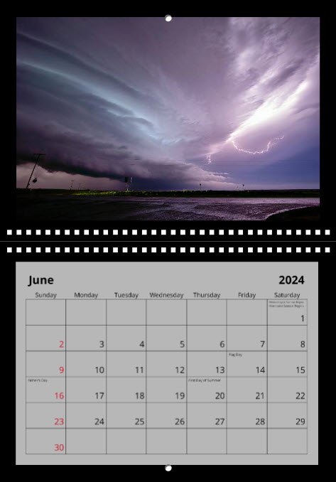 2024 Weather Calendar product image (8)