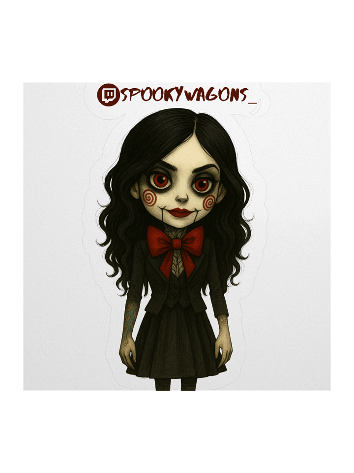 Spookytober Billy Sticker product image (2)