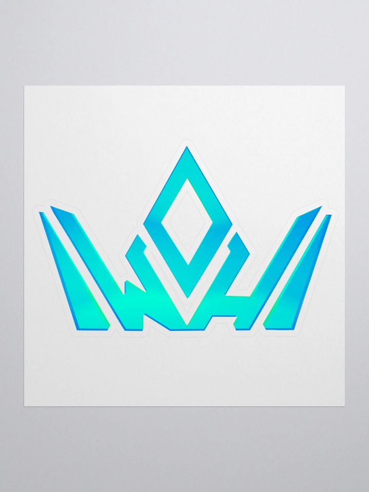 WOH Logo Sticker Blue product image (1)