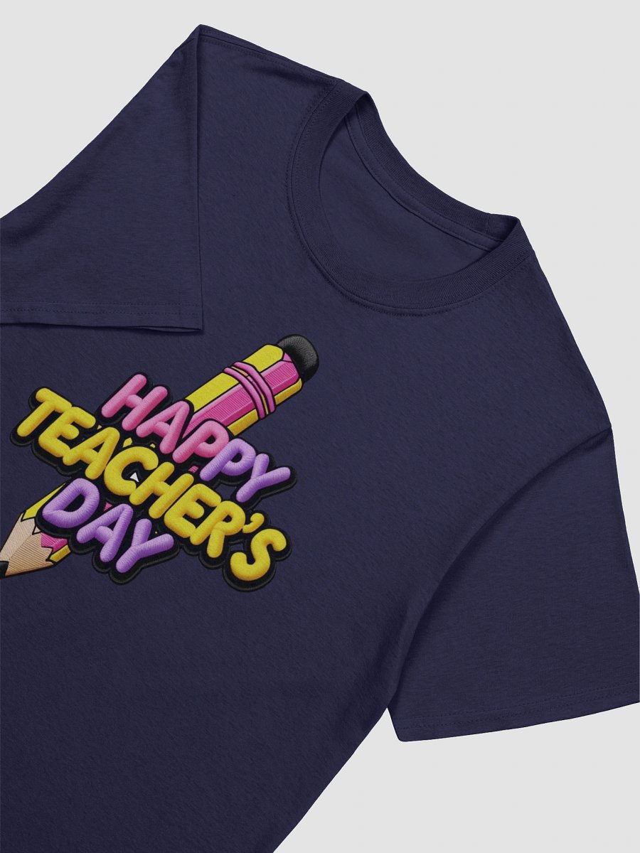 Cheerful Teacher's Day Pencil Celebration T-Shirt product image (28)