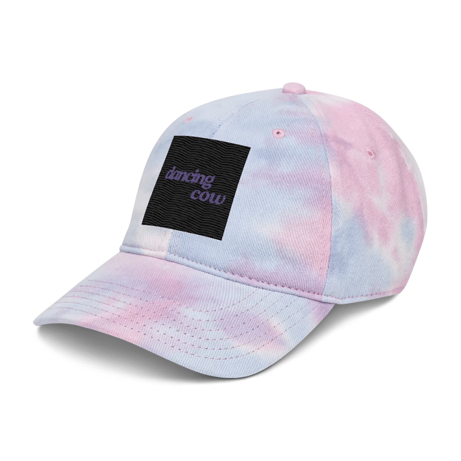 Funky Cow Dance Tie-Dye Dad Hat product image (17)