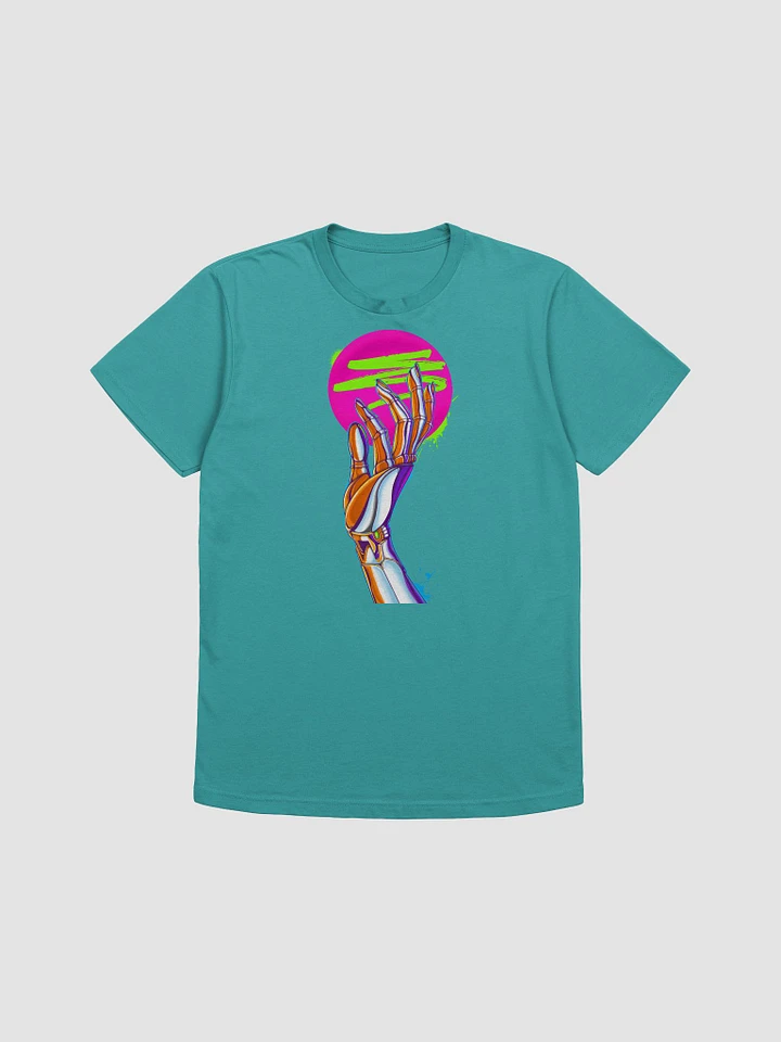 Chrome Dreams Synthwave Hand Drawn T-Shirt product image (2)