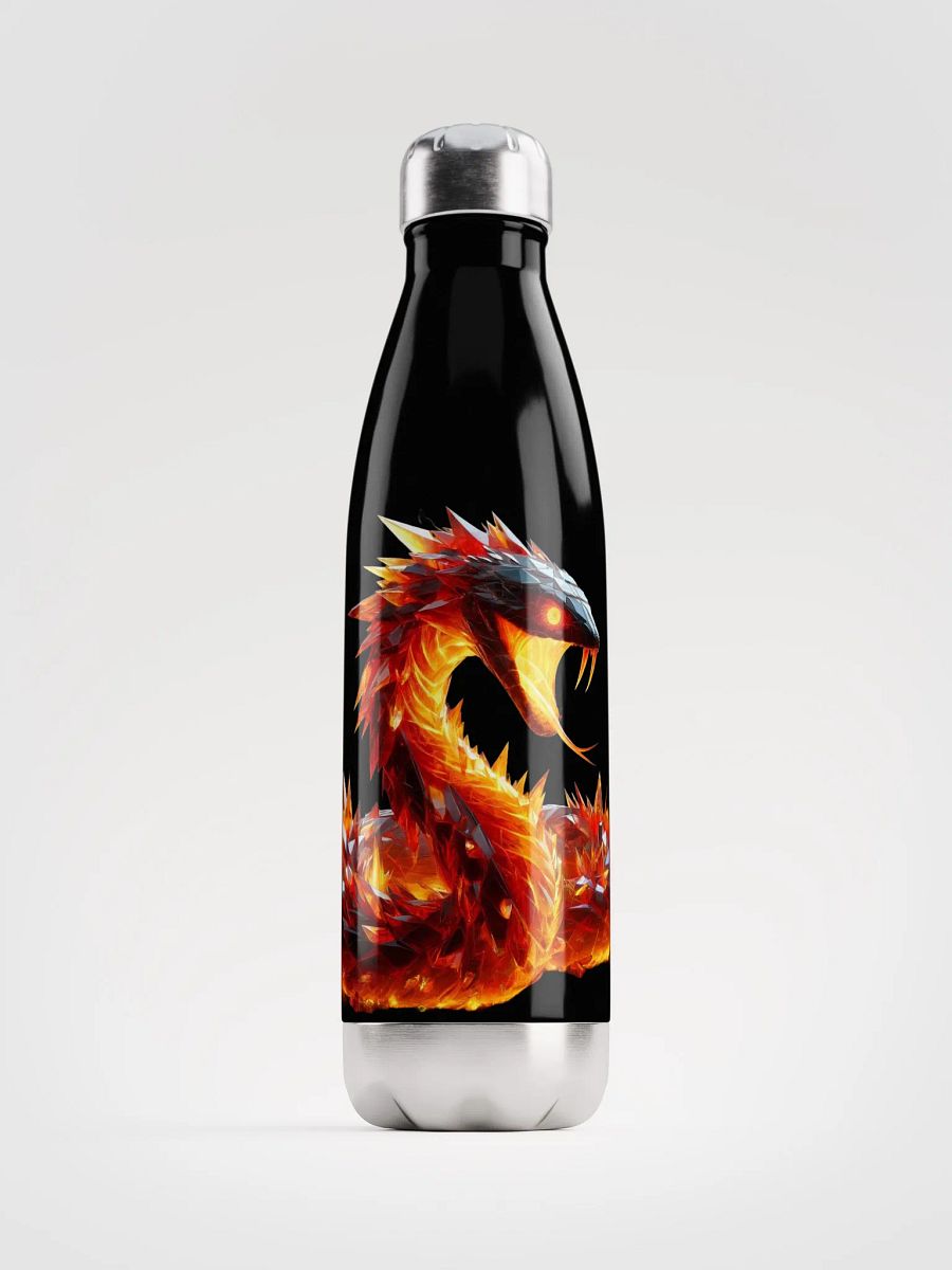 Crystallized Fire Snake #1 Stainless Steel Water Bottle product image (1)