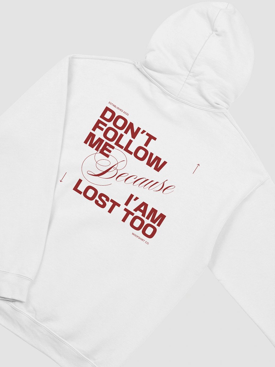 Don´t follow me | Gildan Classic Unisex Hoodie product image (6)