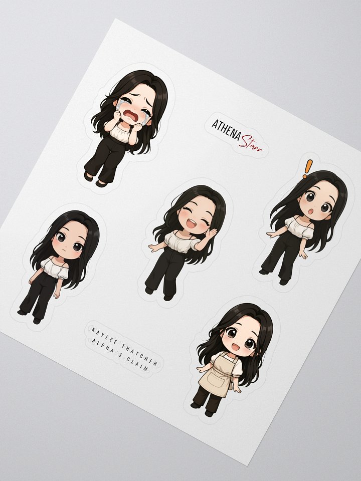 Kaylee Thatcher Sticker Set – Alpha’s Claim product image (2)