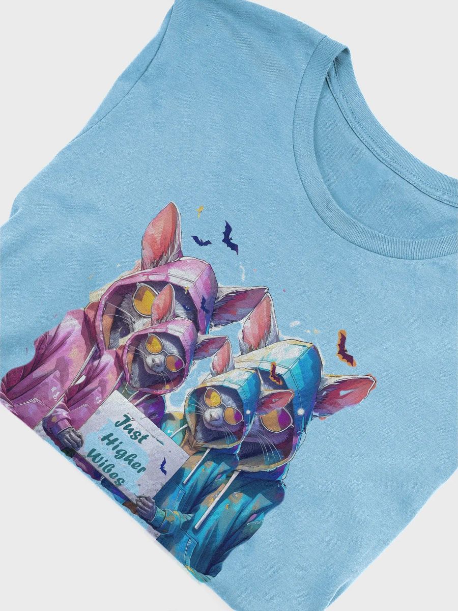 Halloween Pumpkin Just Higher Wibes Bats T-Shirt product image (50)