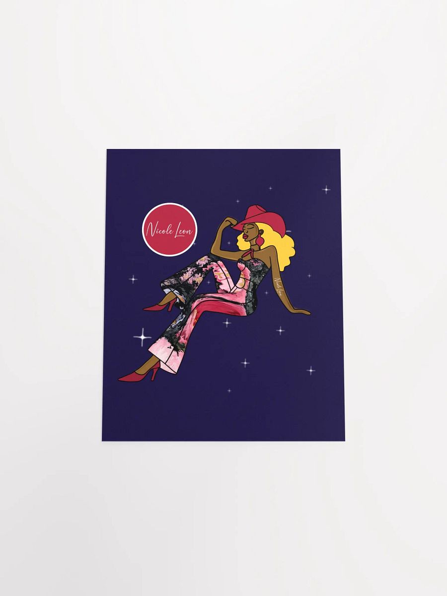 Cosmic Fashionista Matte Poster product image (4)
