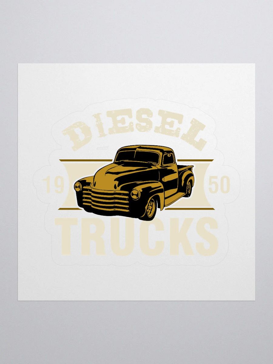 Retro Diesel Trucks Sticker product image (3)