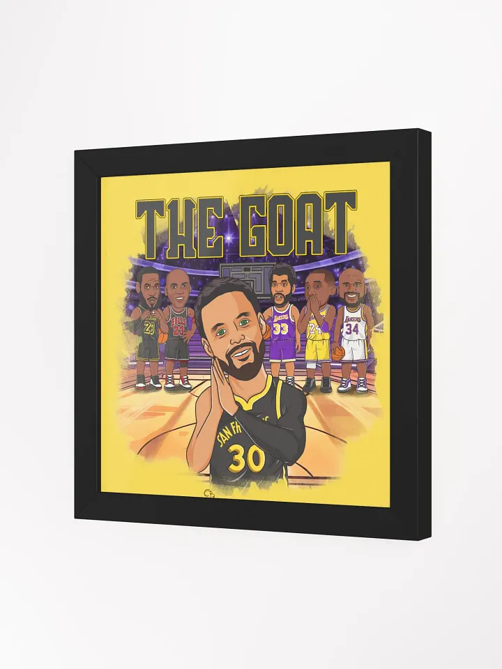 The Goat Framed Poster: Steph Curry product image (2)
