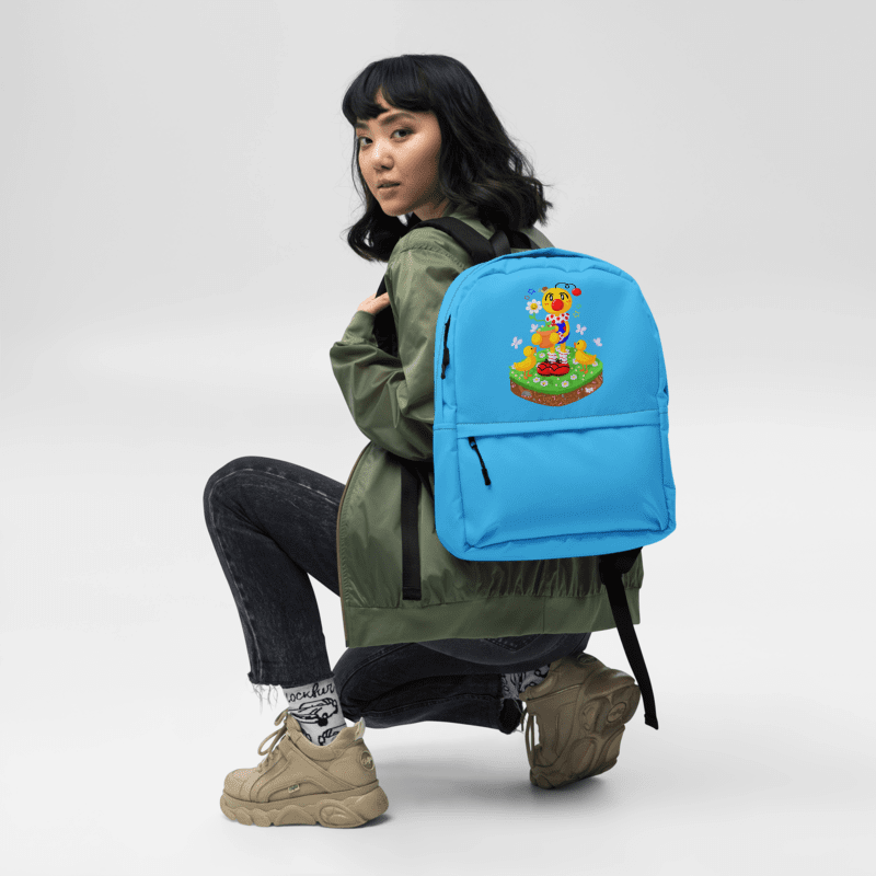 Blue Boyoyoing Flower Pot Island Backpack product image (6)
