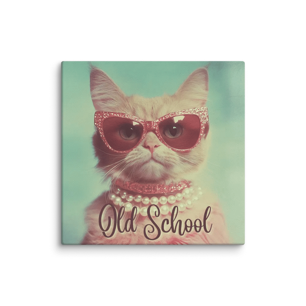 Old School Sass: Canvas Print product image (1)