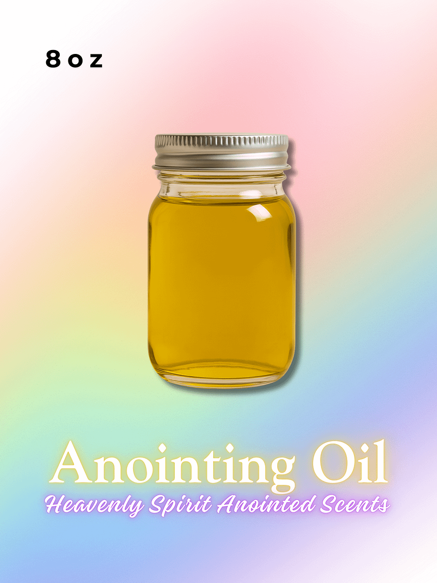 Anointing Oil - Medium mason Jar product image (1)