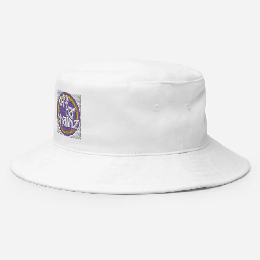 Off Da Chainz White Coolie Hat product image (10)
