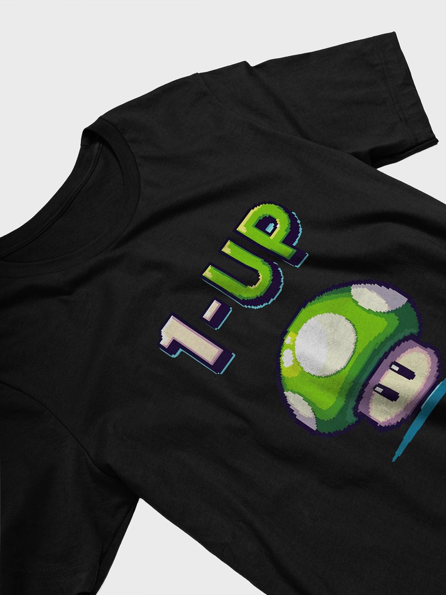 1-UP Mushroom Retro T-Shirt product image (5)