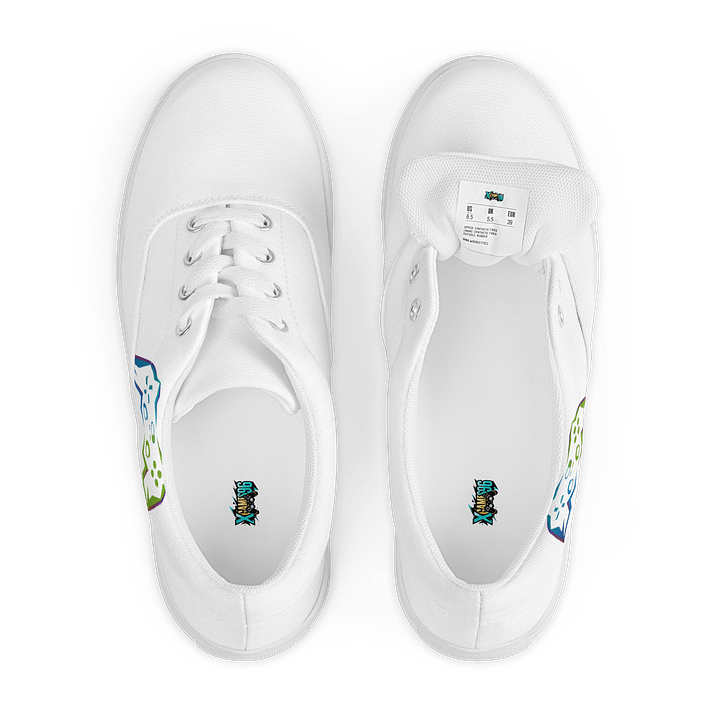 Abstract Gamer's Delight Canvas Shoes product image (1)