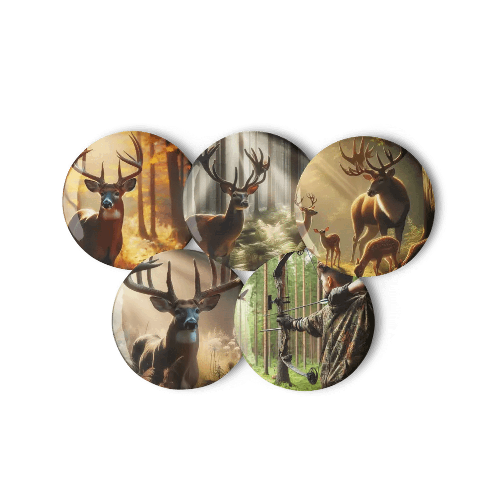 Forest Archer Pin Button Set product image (11)