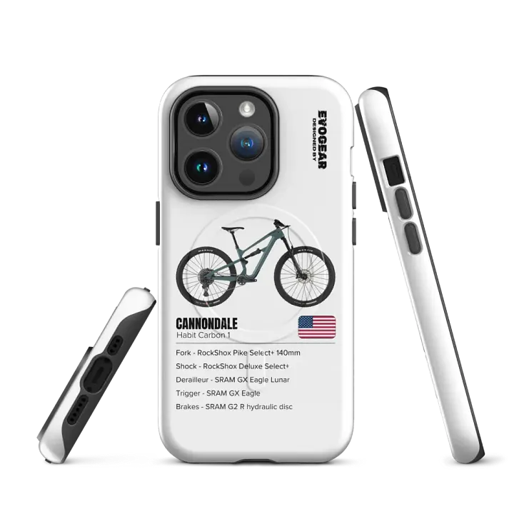 White Cannondale Habit Carbon 1 iPhone MagSafe Case 2.0 product image (3)