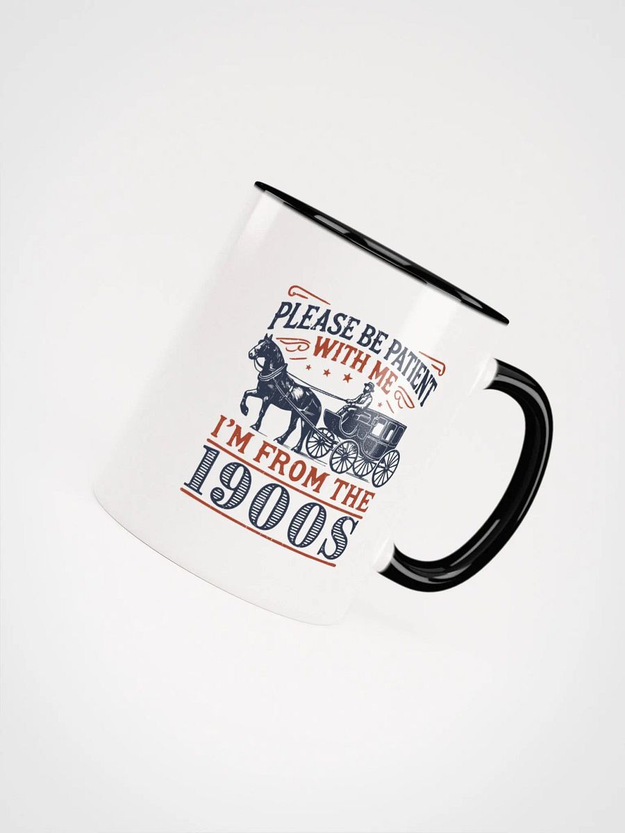 Vintage Horse Cart Coffee Mug – Funny Retro Gift with 1900s Humor product image (7)
