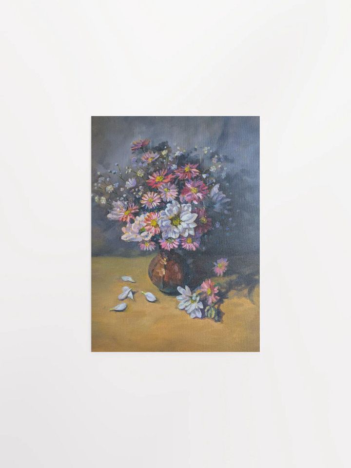 Flowers-Oil Painting Paper Poster product image (1)