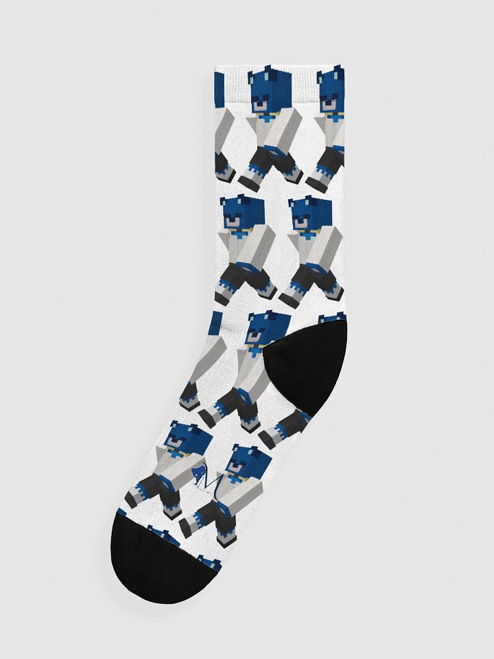 Jewels Bear Minecraft Socks product image (1)